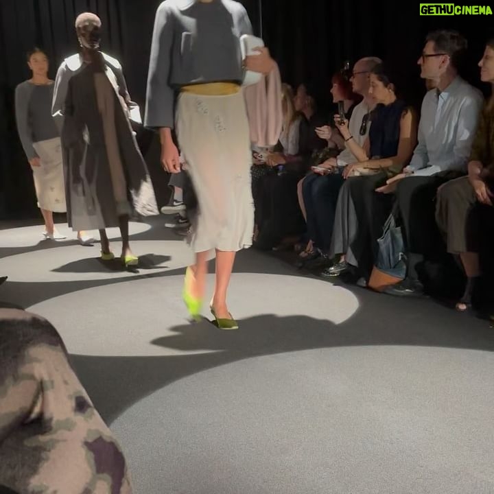 Bailey Bass Instagram - @altuzarra !!!! 🤍🤍🤍 what a lovely show. Thank you for having me. #nyfw