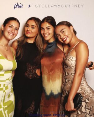 Bailey Bass Instagram - @phiaco x @stellamccartney event last night🩵
Congratulations @sophiakianni and @phoebegates !!!