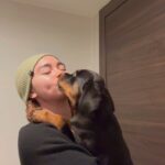 Bailey Bass Instagram – Baby girl Sasha🌸🤍
#rottweiler