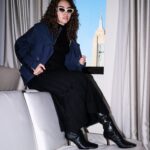 Bailey Bass Instagram - This New York Fashion Week I went make up free. This is what I’ve learned… 🥰Our impact and kindness matters far more than what we look like. I already knew this, but this Feb NYFW definitely solidified that ideology. ❤️What makes NYFW special is not necessarily the fashion, although that is a big part of it. One of my favorite parts are the people that make NYFW possible and the friends you get to celebrate and share the moments with me. @bachmai and @sophfei @priscilla.tsai and my mama ( @alesya.iggy ) made this one special for sure! 💋lastly, not every look HAS to be a no makeup look. I know, ironic. I think there’s a time and a place for everything to be fair, but, for sure, it was freeing not having to wash my face four times at the end of the day. p.s. I’ve wanted to say this for a while now. Please please stop filtering my face when resharing my posts. I purposely and intentionally don’t use filters and it’s hard to see my face filtered when I work hard to be confident in my own skin. Thanks fwends🌝🤍🪐💕 #nyfw #nomakeup