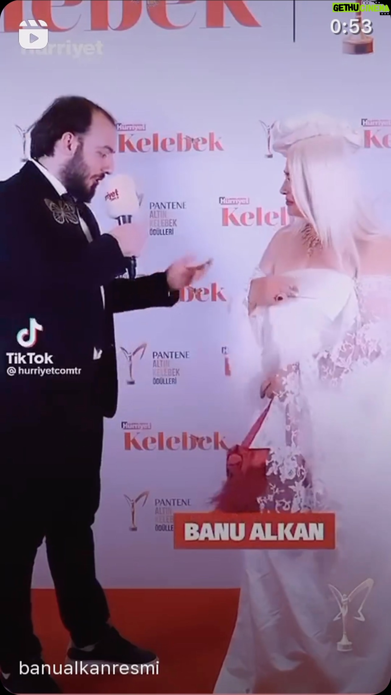 Banu Alkan Instagram - ALTIN KELEBEK ÖDÜL TÖRENİ#istanbul #paris #london #india #dubai #