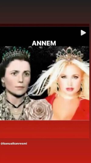 Banu Alkan Instagram - ANNELER GÜNÜN KUTLU OLSUN CANIM ANNEM#istanbul #india #newyork #dubai #london Paris #berlin @kyliejenner @jlo @banualkanresmi