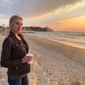 Bar Paly Instagram - Tel Aviv-Jaffa = city of contrasts and I freaking ❤️ it! 
First pic- a view of #Jaffa (the historic part) & one of the oldest ports in the world!
Second pic- view of #TLV in all its urban & dynamic glory 
🙌