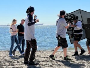 Bar Paly Instagram - I have a brilliant idea💡! You, me   the cast of #NCISLA, meet tonight, 10/9c on CBS. 

Bonus fact- this ep. is directed by @danielaruah !!! the ultimate rockstar woman crush 🤘🙌

Bonus Visuals- some behind the scenes photos I found, scrolling down memory lane in my phone 🥹
