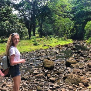 Bar Paly Instagram - Wandering to where the WiFi is weak (but coffee is still strong 😉) 🌿💚🌳 #HikingAdventures #BabblingBrook #Nature