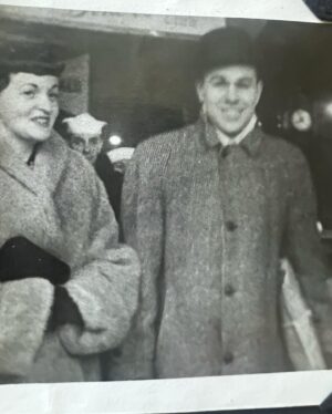 Barbara Alyn Woods Instagram - In 1955, my parents Alan and Patricia Woods spent their honeymoon at @thedrakechicago $14.50 for the night. I am celebrating their 68th anniversary here and feeling their presence in every corner of this historic, elegant hotel. I see my mom in the mirror, my dad watching the tv (that was included in the room!) Thank you Drake for staying true to history and for keeping my family’s memories alive. @pwoods1129 @sharonpalm @cdsnk @robruto @natalynlind @emilylind @alyviaalind @kaicaster