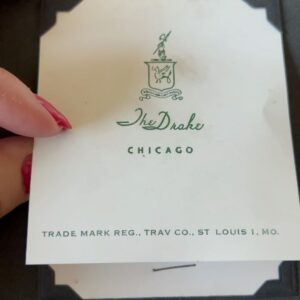 Barbara Alyn Woods Instagram - In 1955, my parents Alan and Patricia Woods spent their honeymoon at @thedrakechicago $14.50 for the night. I am celebrating their 68th anniversary here and feeling their presence in every corner of this historic, elegant hotel. I see my mom in the mirror, my dad watching the tv (that was included in the room!) Thank you Drake for staying true to history and for keeping my family’s memories alive. @pwoods1129 @sharonpalm @cdsnk @robruto @natalynlind @emilylind @alyviaalind @kaicaster