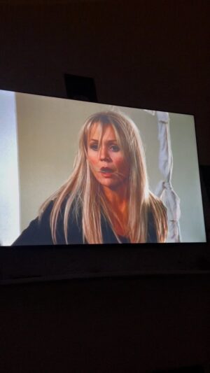 Barbara Alyn Woods Instagram - Little did I know… @alyviaalind ‘s debut on #oth #pregnant #surprise!