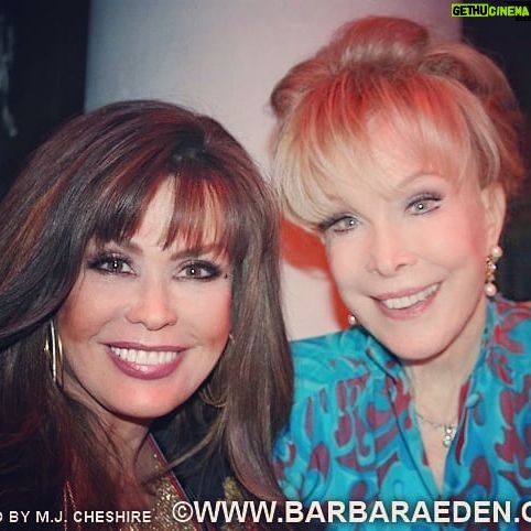 Barbara Eden - 3.7K Likes - Look who it is! @marieosmond It was so nice to see her again! I had a lovely evening last night presenting at the 4th Annual Hollywood Beauty Awards! -Barbara #hollywoodbeautyawards #marieosmond