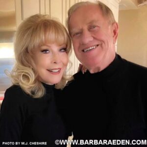 Barbara Eden Instagram - As Jon, Bentley, and I welcome Spring, we wish everyone an abundance of happiness and good health! I have recently begun my travels around this beautiful country. Performing and meeting fans brings me so much joy! 

I look forward to new adventures and creating new memories. Hope to see many of you along the way! -Barbara