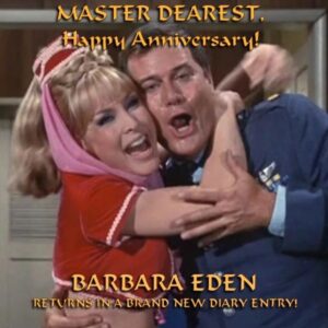 Barbara Eden Instagram - Join Barbara at 9pm Monday (Sept 19th) on YouTube to celebrate the 57th Anniversary of "I Dream of Jeannie" with a brand new edition of "Master Dearest!" Link in first comment. -Team Eden #idreamofjeannie #barbaraeden #larryhagman