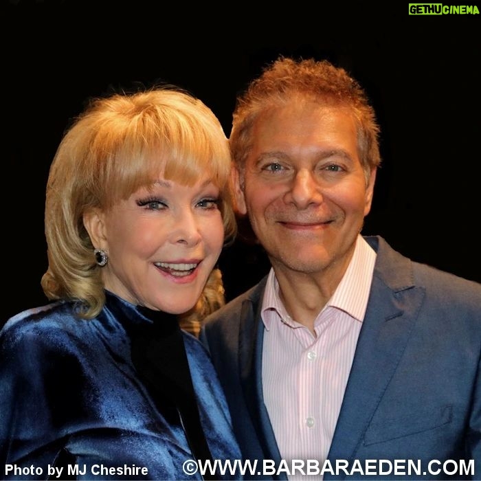 Barbara Eden - 3.5K Likes - On Monday, March 21, I and a small group of family and friends attended a special screening of the long-unseen color taped version of the lavish 1967 television adaptation of “Kismet.” I was thrilled when the color version was recently discovered by the son of producer Norman Rosemont.
I am so excited that the TV special is currently being restored and prepped for potential future screenings and release by archivist and filmmaker-friend Dan Wingate.
Since we met in 2000, Dan promised he would search for this! Low and behold, he finally located the color version after searching for it for the last 22 years! I cannot begin to describe how happy I am about this!
Others in attendance included my co-star George Chakiris, Michael Feinstein (pictured with him here), Patricia Kelly and Leonard Maltin. -Barbara