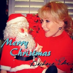 Barbara Eden Instagram - A very Merry Christmas to all my wonderful fans and friends. May Peace and Love fill your hearts now and always. -Barbara #merrychristmas