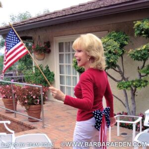 Barbara Eden Instagram - Here's to another 4th of July! Happy Independence Day America! I'm so proud to be an American! I hope all my American friends and fans home and abroad have a wonderful day today! XO -B