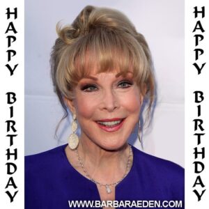 Barbara Eden Instagram - Team Eden here! While our beautiful birthday girl is busy enjoying her day we're here to invite everyone to reply with your birthday wishes to everyone's favorite blonde from the bottle! She will check in through out the day and will see your messages! -TeamEden Share your birthday wishes using #HappyBirthdayBarbaraEden