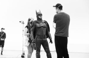 Bárbara Muschietti Instagram - Batman and Andy @dctheflash  @andy_muschietti