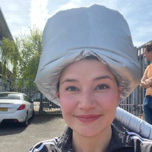 Barbara Sloesen Instagram - Laatste keer dat ik een lief bedoelde update vanaf de set naar m’n vriendje stuur. @hofmanjoost