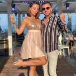 Barbara Lune Instagram – Partner in crime ❤️ 
🎧 and 🎤 and 👩🏽‍❤️‍💋‍👨🏻
@djniko_sainttropez 
@edenplagesttropez #harrypottertattoo