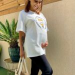 Barbara Lune Instagram - La collection Mood of the day par @sheinfrance_ vous invite à partager vos émotions sans tabou ❤️ Ou comment allier le style et la bonne cause avec Psychodon 🙏🏼 Mon mood c’est contente et impatiente, hâte de rencontrer le petit frère d’esteban ❤️ et toi quel est ton mood !? Dis moi en commentaire ! #cquoitonmood #SHEINCaresformentalhealth #sheinx #sponsorisé
