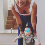 Barbara Lune Instagram – Tu grandis tellement vite mon amour ❤️ 7 mois ❤️