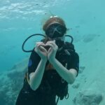 Barbara Meier Instagram - Unter der Meeresoberfläche ist eine so magische Welt 💙 Ich liebe die Ruhe, die man hier findet und vor allem die vielen kleinen Wunder, die man hier entdecken kann. #diving #sharks #underwater #tauchen #magical