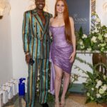 Barbara Meier Instagram - Celebrating movies with @hallmanngroup ✨ Wir hatten heute eine wunderschöne Dinnerparty in West Hollywood, bei der wir mit vielen Freunden und Kreativen aus der Filmwelt gefeiert haben. Die Stimmung war so schön und alle hatten so ein schönes Gemeinschaftsgefühl. Die Liebe und Faszination für Filme verbindet alle hier in LA. Mit Blick über LA bei Nacht freuen sich alle noch mehr auf die Oscars ✨ Mein Kleid war von der wunderbaren @jasminerbas ❤️ #oscars #preparty #celebratingmovies #losangeles