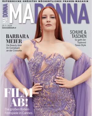 Barbara Meier Instagram - 💜 Madonna 💜

Thank you @daniela_schimke @madonna24.at 
👗 @caviar.couture @mephistophelesproductions 
📸 @maximilianbaier 
💄 @anne_marie_wittchen