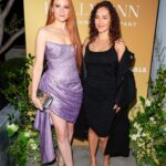 Barbara Meier Instagram - Celebrating movies with @hallmanngroup ✨ Wir hatten heute eine wunderschöne Dinnerparty in West Hollywood, bei der wir mit vielen Freunden und Kreativen aus der Filmwelt gefeiert haben. Die Stimmung war so schön und alle hatten so ein schönes Gemeinschaftsgefühl. Die Liebe und Faszination für Filme verbindet alle hier in LA. Mit Blick über LA bei Nacht freuen sich alle noch mehr auf die Oscars ✨ Mein Kleid war von der wunderbaren @jasminerbas ❤️ #oscars #preparty #celebratingmovies #losangeles