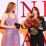 Barbara Meier Instagram - Diese Woche durfte ich die ersten Next Generation Awards der Mediengruppe Österreich moderieren. Es hat unglaublichen Spaß gemacht und ich durfte tolle Talente der neuen Generation kennenlernen! Danke an mein tolles Team und die wirklich angenehme Arbeit ☺️ @jenny.magin @oe24.at Styling by @themikeyork Schmuck @bucherer Outfit @tomford Schuhe @humanicshoes Agent: @drbinh 😎 Photos: (c) Philipp Lipiarski & Johannes Kernmayer