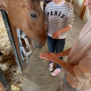 Barbora Jánová Instagram - Díky za super den 🚋🗺️🐎
Mám tě ráda @maattyhosek @maappi_official 🤍