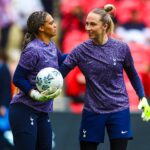Barbora Votíková Instagram – When I was younger I haven’t even dreamt of making it to sold out Wembley, as a kid I would never think it is possible nor that I’d make it this far to be a part of a team, that made it there to FA Cup finals haha. There we go. Though we didn’t get the trophy I’m so proud of the medal and the team. 

Thank you to all the Spurs fans for making this day so special. A day to remember. 🔒

Women’s football here in England and it’s fans is a different dimension!🤯😮‍💨😁

Not my mum crying five times during the day.