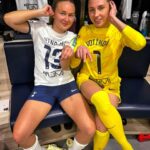 Barbora Votíková Instagram – april football dump 🧤🙋🏼‍♀️ 🫶🏻