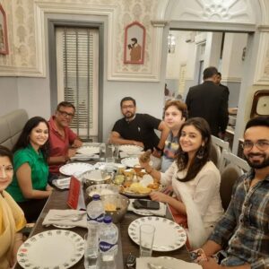 Basabdatta Chatterjee Instagram - Dosti 🤞

#lunch #adda #goodfood #friendshipforever 
#loveyouall 

@dhrubo.s @siyara0604 @kaushikrajchakraborty