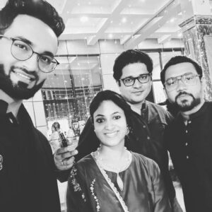 Basabdatta Chatterjee Instagram - সব শুভ হোক............. শুভেচ্ছা, আদর❤️
#marriage #friendship #enjoy #teamNetaji...

@dhrubo.s @anirban_journalist @kaushikrajchakraborty @siyara0604