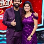 Bavithra B Instagram - Agent B, happiest of birthdays to you! @bavithraofficial ♥️🫂 We started hosting shows together in 2017. As a newcomer, I learned so much from you. And I’m still learning. I still remember you teaching me how to maintain that smiling face in front of the camera while hosting Vanakkam Tamizha. From then until now, you’ve been an amazing co-host, dearest friend, and the best partner in crime. We’ve hosted so many shows together, but hosting Ranjithame for three seasons alongside you is very close to my heart. The best part is the Sun Awards, and we both know how special they are to us. The vibe and sync we share can’t be expressed in words. I’m more than happy to see you reach such heights. From being an amazing anchor to an extraordinary performer, you’ve come a long way, and I’ve been closely watching your journey, which makes me even prouder. You’re going to rock this year too. And yes, we will rock together hosting many shows! I can’t wait to watch you win awards as an artist! Here’s to more and more crazy shows, rant sessions, lots of inside jokes, lots of dancing, and celebrating only wins. Once again, happy birthday, and sending you more love and big hugs. #HBDBavithra #HappyBirthdayBavithra #bavithra #vjaswath #aswathchandrasekar #suntv #ranjithame #cohost #partnerincrime #bestfriend #mithra #singapenne #bestvilli