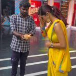 Bavithra B Instagram - Camera udan aana en kadhal ‘manidhar unarndhu kolla mudiyadha alavuku punidhamanadhu’ Love being in front of camera. I simply love my job. Only few can say that their passion and job are the same and I’m glad be one of those few lucky people. Blessed beyond words 🫰🏻🫰🏻🫰🏻 VC @aswath_official 🤗 Outfit @hema_lingam_ #misssouthindia2017 #misssouthindia #suntv #suntvanchor #ranjithame #ranjithameonsuntv #singapenne #singapenneonsuntv #bavithra #singapennemithra