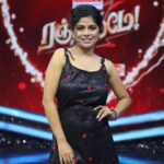 Bavithra B Instagram - ❣️ #bavithra #anchorbavithra #vjbavithra #misssouthindia2017 #misssouthindia #suntv #suntvanchor #ranjithame #ranjithameonsuntv #singapenne #singapenneonsuntv