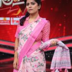Bavithra B Instagram - 🎀🎀🎀 📸 by @s.a_arun_ #misssouthindia2017 #misssouthindia #suntv #suntvanchor #ranjithame #ranjithameonsuntv #singapenne #singapenneonsuntv #bavithra #singapennemithra