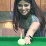 Bavithra B Instagram - New found interest 🫰🏻 #misssouthindia2017 #misssouthindia #suntv #suntvanchor #ranjithame #ranjithameonsuntv #singapenne #singapenneonsuntv #bavithra #singapennemithra #ball #billiards #ballpool #snooker #pool #billiard #poolhall #pooltable #poolplayers #poolplayer #snookerplayer #snookertime #cue #cuesports #snookerlove