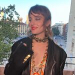 Beatrice Grannò Instagram – 🧡 Before CNMI Sustainable Fashion Awards with the most beautiful attitude look by @etro from #EtroNowhere @marcodevincenzo 

Stylist @valeriajmarchetti mua @cgonzalezbeauty hair @jennychohair 
@42west @newstandardbranding