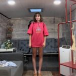 Beatrice Grannò Instagram – 🚌 romantic trailer #set