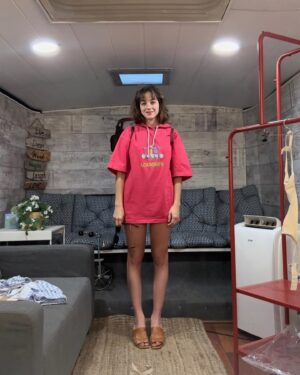 Beatrice Grannò Instagram - 🚌 romantic trailer #set