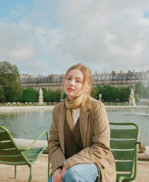Bebe Wood Instagram - Paris on film with @valentinemartinduchene 🤍