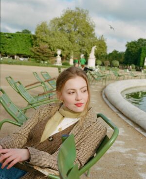 Bebe Wood Instagram - Paris on film with @valentinemartinduchene 🤍