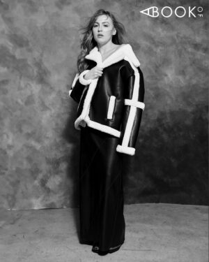 Bebe Wood Instagram - For @abookof by @graphicsmetropolis ⚡️
Thank you all for having me. x 

Hair and makeup @abhairmakeup 
Fashion Director @lil_saigon 
Digitech @philteredphoto