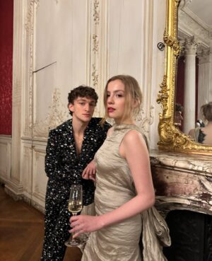 Bebe Wood Instagram - We had dinner at Hôtel de Soubise, the National Archive Museum, to celebrate the beautiful @peetdullaert. Thank you for a truly magical evening. 🤍