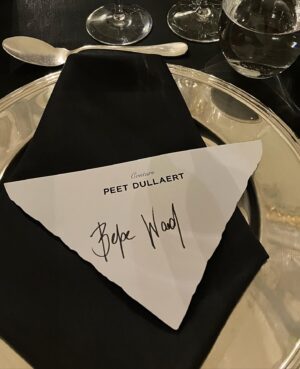 Bebe Wood Instagram - We had dinner at Hôtel de Soubise, the National Archive Museum, to celebrate the beautiful @peetdullaert. Thank you for a truly magical evening. 🤍