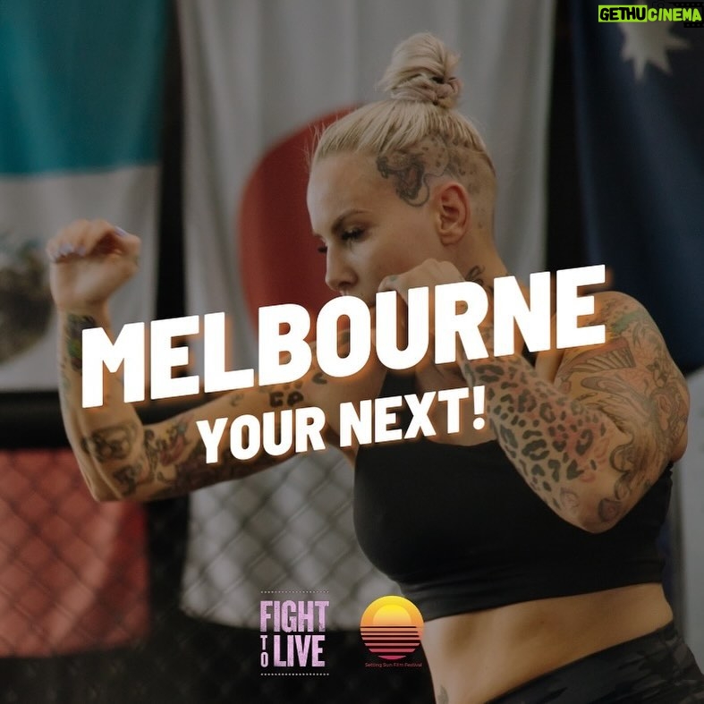 Bec Rawlings Instagram - 🎬✨Melbourne, get ready! Excited to announce that Fight To Live is hitting the big screen at the Setting Sun International Film Festival on May 10th for its 3rd premiere! Don’t miss out on this epic event! Check out our story highlights for all the details and grab your tickets now! 🎟️ 📍 SSIFF (Melbourne): 📅 Date: May 10th 2024 👩🏽💻 @oliviasromano #fighttolive #settingsunfilmfest #melbournepremiere #filmfestival #cinema #indiefilm #premiere #excited #dontmissout #tickets #moviebuff #filmlife #celebrate #markyourcalendar #supportindiefilm #instamovies #movienight #mustsee #dontmissit