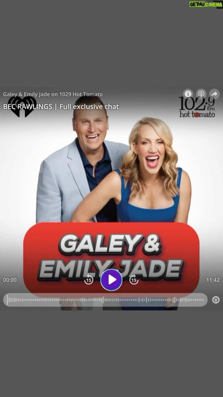 Bec Rawlings Instagram - ποΈ Dive into this podcast snippet where Bec Rawlings chats about Fight To Live with Galey and Emily Jade on 102.9 FM Hot Tomato! πFor the full exclusive interview, hit the link below! https://omny.fm/shows/galey-emily-jade-christo-on-1029-hot-tomato/bec-rawlings-full-exclusive-chat π©π½βπ»@oliviasromano #fighttolive #podcastchat #hottomato #interview #behindthescenes #conversation #talkshow #exclusivecontent #linkinbio #listenup #catchup #podcastlove #hotspot