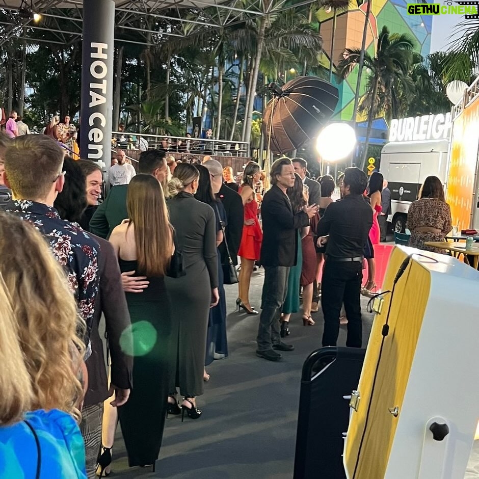 Bec Rawlings Instagram - 🌟 We’re off and running! Here’s a sneak peek behind the scenes from last night’s Red Carpet at the 22nd Gold Coast Film Festival! 🎬✨ 👩🏽💻@oliviasromano #gcff2024 #redcarpetmagic #goldcoastfilmfestival #filmfestivalvibes